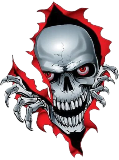 💀 Стикер «skullUI» для Telegram