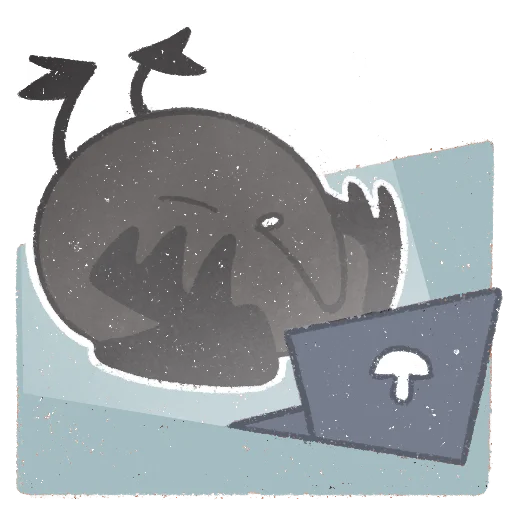 💻 Стикер «skvorchik autumn» для Telegram