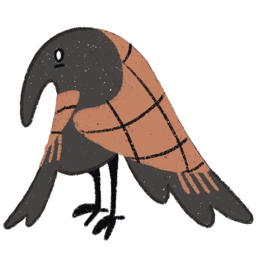 🧸 Стикер «skvorchik autumn» для Telegram