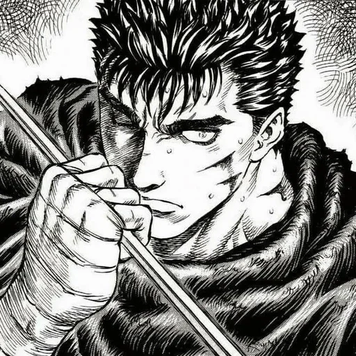 😅 Стикер «Berserk Guts» для Telegram