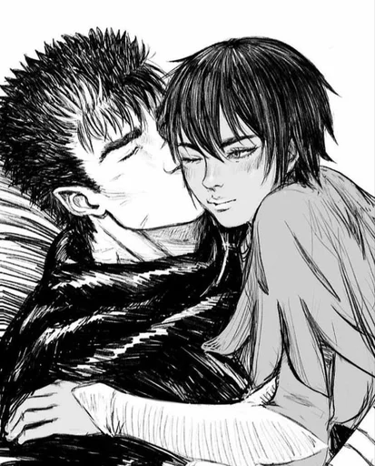 😘 Стикер «Berserk Guts» для Telegram