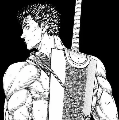 🛡 Стикер «Berserk Guts» для Telegram