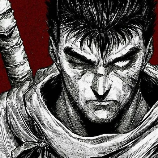 😏 Стикер «Berserk Guts» для Telegram