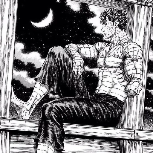 🌙 Стикер «Berserk Guts» для Telegram
