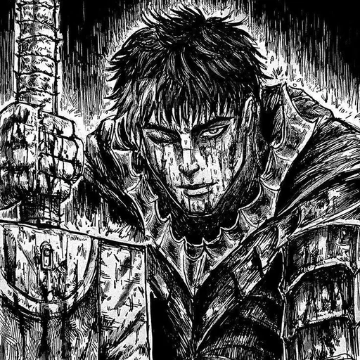 🙂 Стикер «Berserk Guts» для Telegram