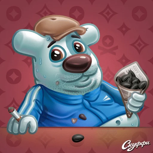 🌟 Стикер «Скуффи» для Telegram