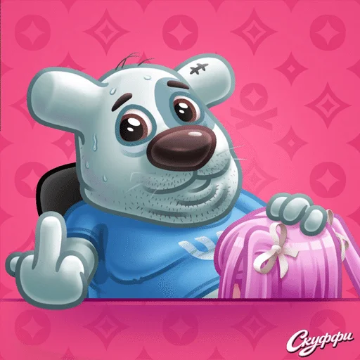🌟 Стикер «Скуффи» для Telegram