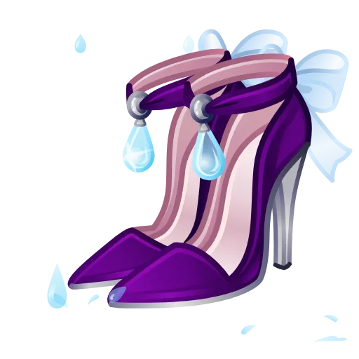 👠 Эмодзи «Sky Stilettos» для Telegram