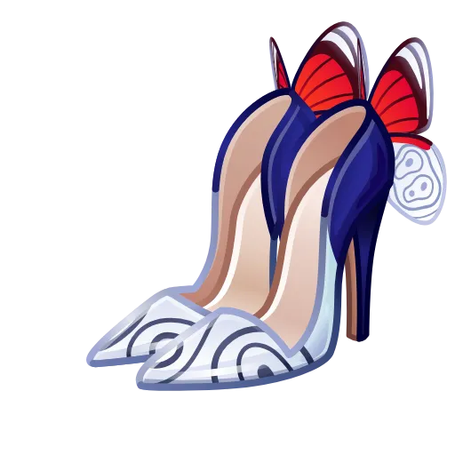 👠 Эмодзи «Sky Stilettos» для Telegram