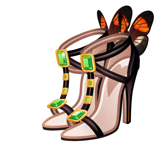 👠 Эмодзи «Sky Stilettos» для Telegram
