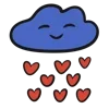 Стикер 13 Karma Blue