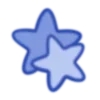 Стикер 39 Karma Blue
