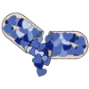 Стикер 48 Karma Blue