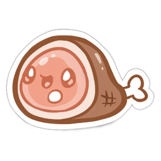 🍖 Стикер «Слайм ранчер» для Telegram