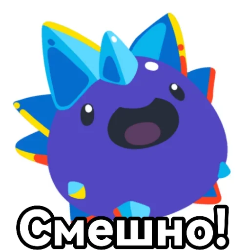 😆 Стикер «Слайм ранчер» для Telegram