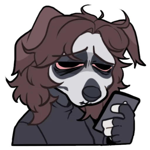 😔 Стикер «Slasher 0.1» для Telegram