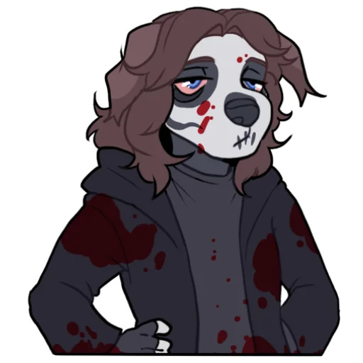 😕 Стикер «Slasher 0.1» для Telegram