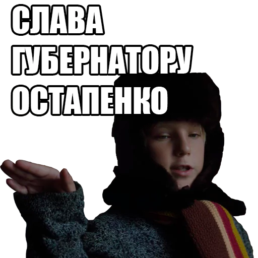Стикер 2 Губернатор Остапенко