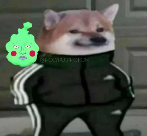 😐 Стикер «Slav Cheems» для Telegram