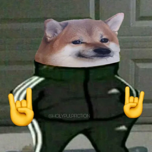 🤘 Стикер «Slav Cheems» для Telegram