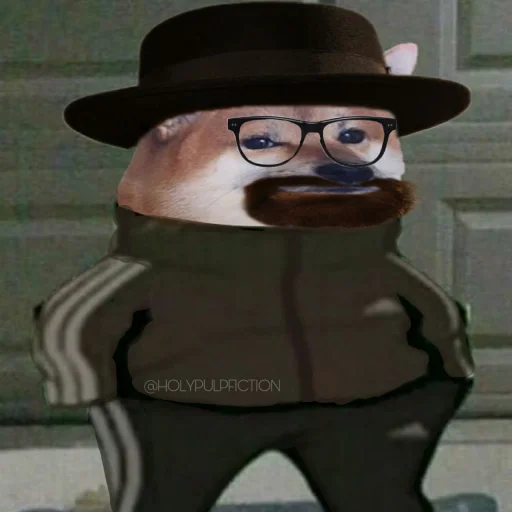 😐 Стикер «Slav Cheems» для Telegram