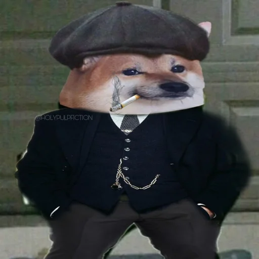 🚬 Стикер «Slav Cheems» для Telegram