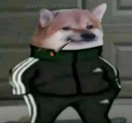 🚬 Стикер «Slav Cheems» для Telegram