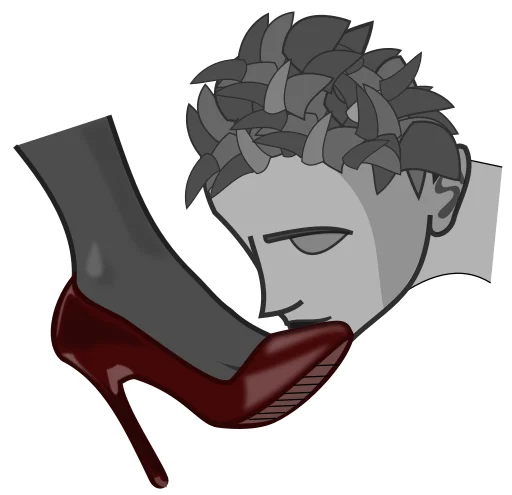 Стикерпак Femdom slave для Telegram — скачать