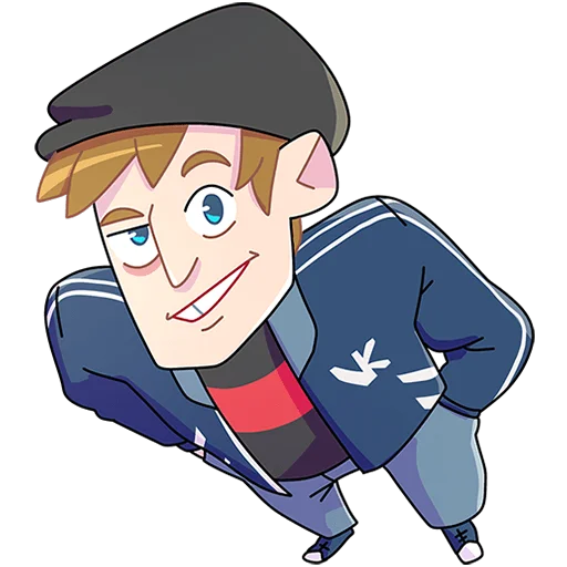 😏 Стикер «Славик вернулся Без текста» для Telegram