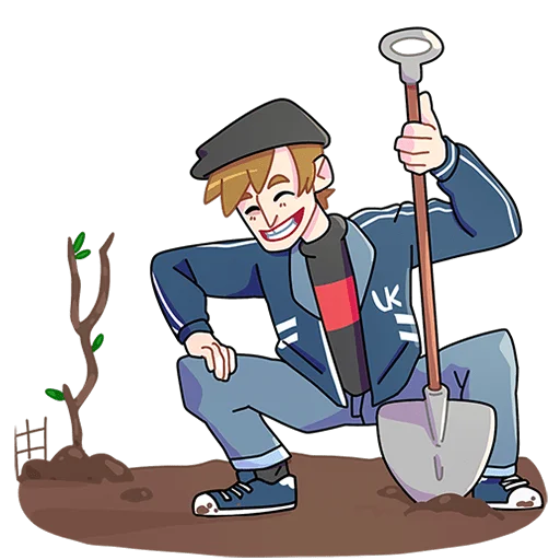 😁 Стикер «Славик вернулся Без текста» для Telegram