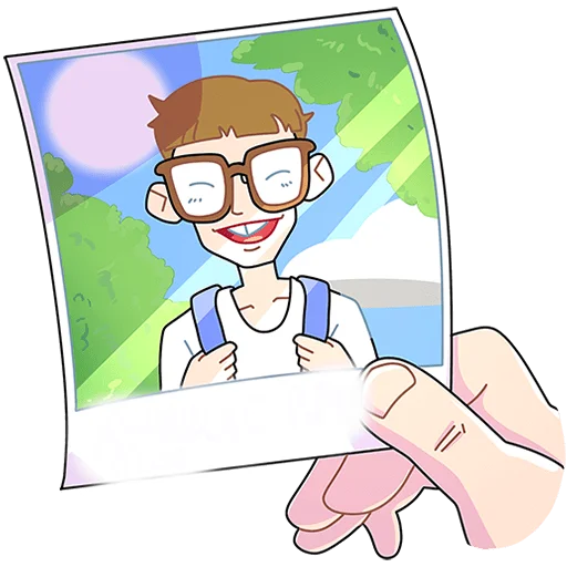 🤓 Стикер «Славик вернулся Без текста» для Telegram