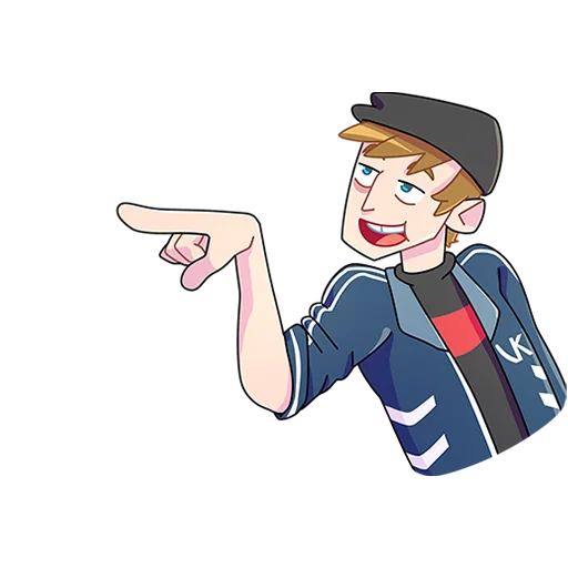 🫵 Стикер «Славик вернулся Без текста» для Telegram