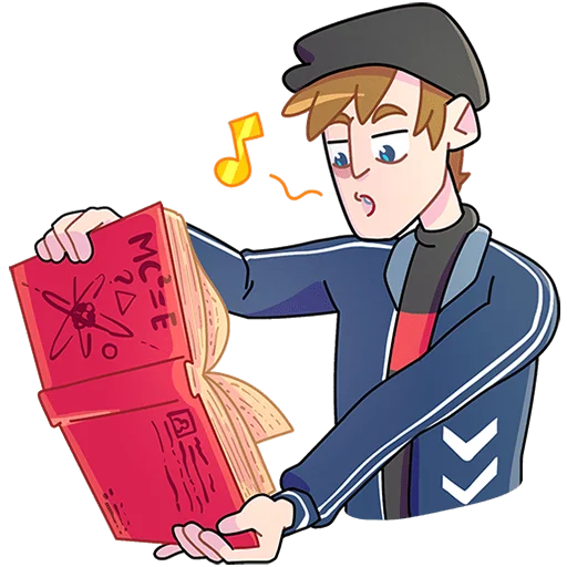 😗 Стикер «Славик вернулся Без текста» для Telegram