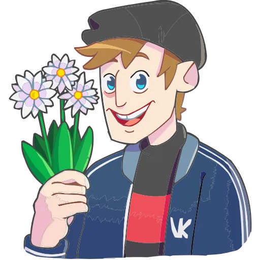 💐 Эмодзи «Славик вернулся» для Telegram