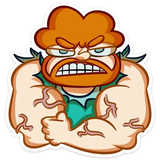 💪 Стикер «Рыжий Славик» для Telegram