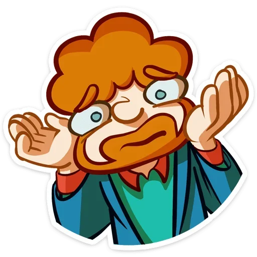 Стикерпак Рыжий Славик для Telegram