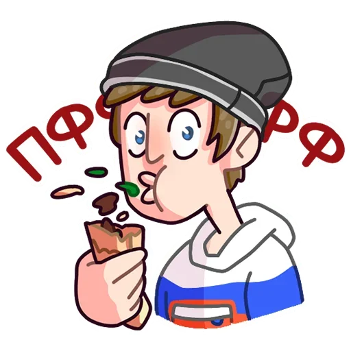 😳 Стикер «Славик в толстовке» для Telegram
