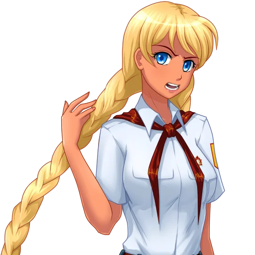 😡 Стикер «Slavya Everlasting Summer» для Telegram