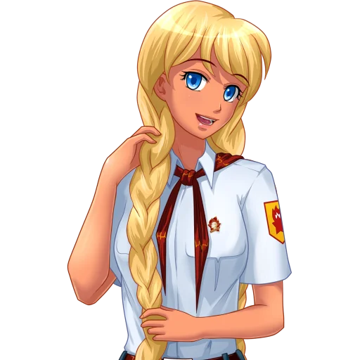 😃 Стикер «Slavya Everlasting Summer» для Telegram
