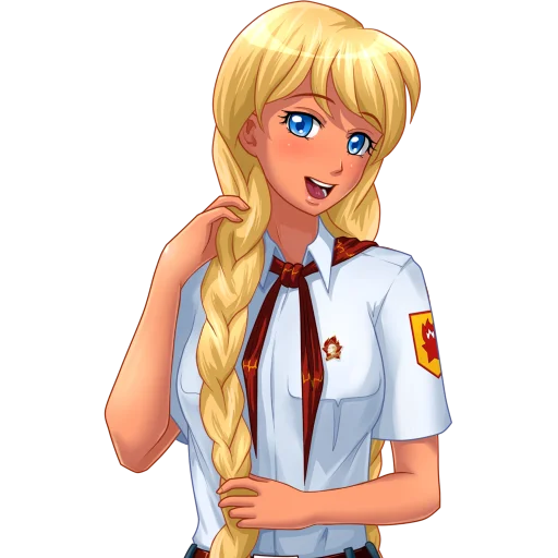 😄 Стикер «Slavya Everlasting Summer» для Telegram