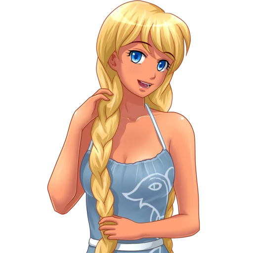 😃 Стикер «Slavya Everlasting Summer» для Telegram