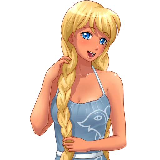 😄 Стикер «Slavya Everlasting Summer» для Telegram