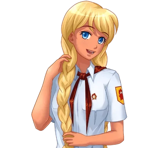 ☺️ Стикер «Богиня Солнца Славя3» для Telegram