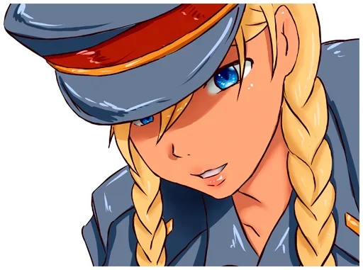😙 Стикер «Богиня Солнца Славя3» для Telegram