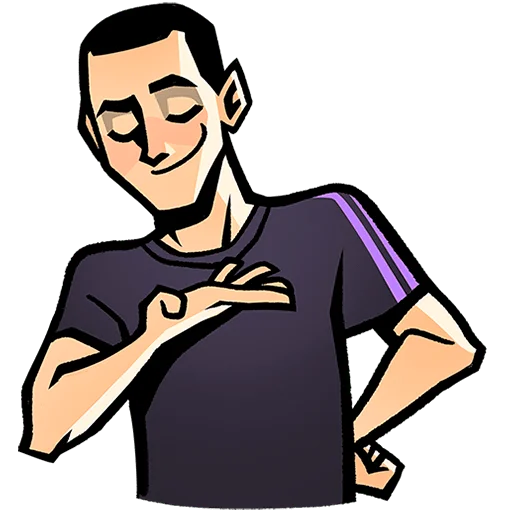 💁‍♂️ Стикер «Славян Без Текста» для Telegram