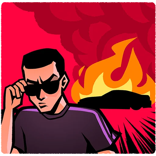 😎 Стикер «Славян Без Текста» для Telegram