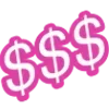 💵 Эмодзи «slay» для Telegram