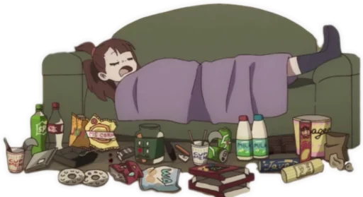 😴 Стикер «Sleep» для Telegram