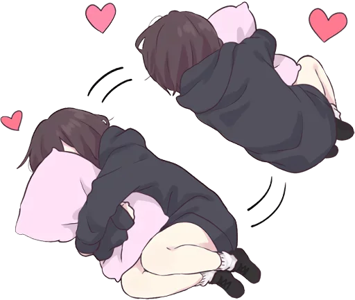 ❤️ Стикер «Sleep» для Telegram