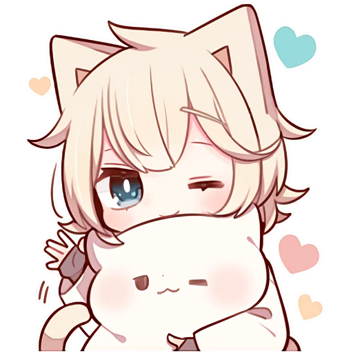 😉 Стикер «Сонный котенок 3» для Telegram